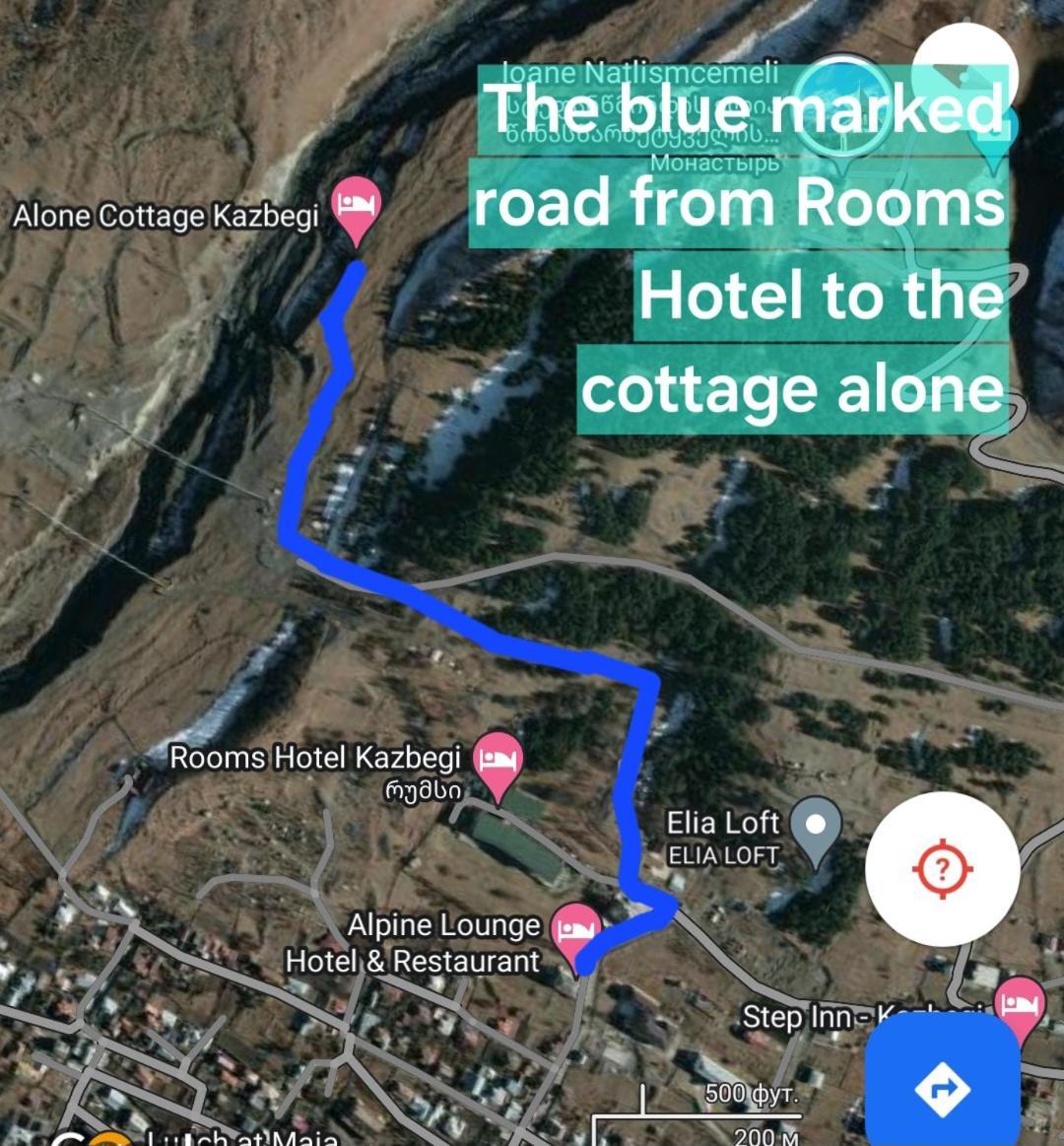 Alone Cottage Kazbegi Ngoại thất bức ảnh